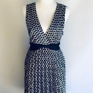Houndstooth Cocktail Party Dress